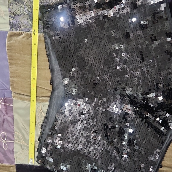 Peppe Peluso Sequin Bling Short Shorts - Picture 6 of 12